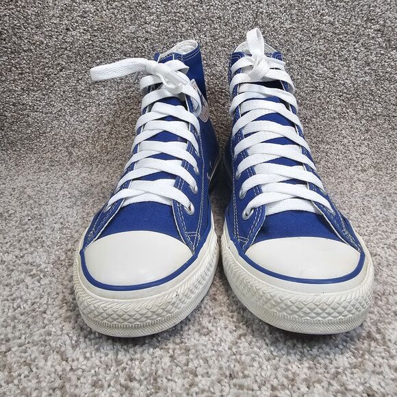 Converse CONS Chuck Taylor All Star High Top Blue Shoes Mens Size 8 Womens 10 - Picture 2 of 13